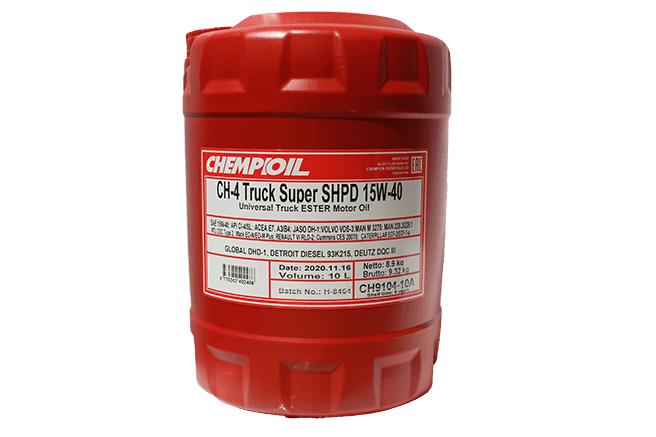 Aceite lubricante para motores Diesel API CH-4 15W40 - Ingralub